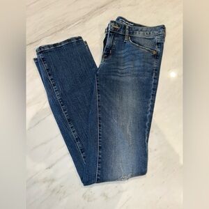 Women's Mid-Rise Skinny Boot Cut Jeans